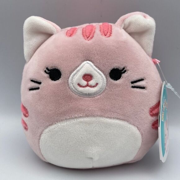 Squishmallows Paulita The Pink Tabby Cat 5” Walgreens Exclusive Christmas 2021 - Picture 2 of 10